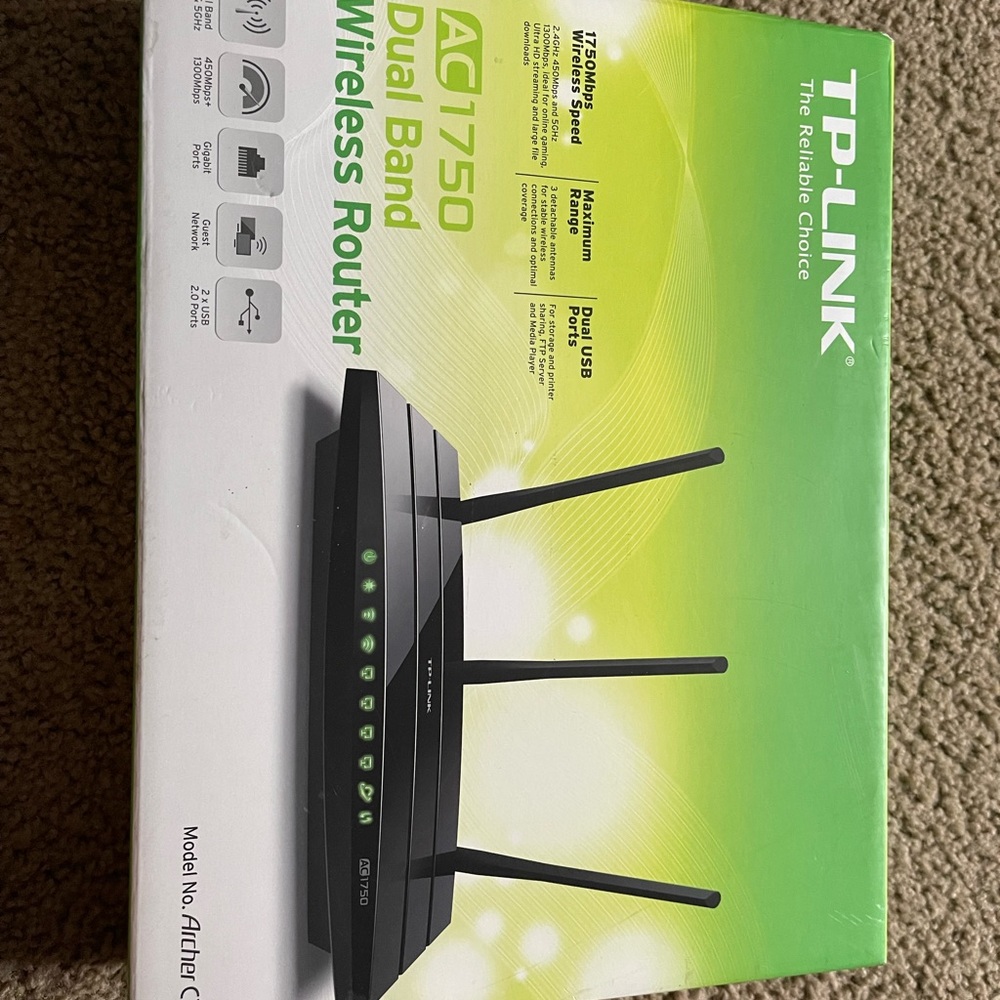 New wireless router